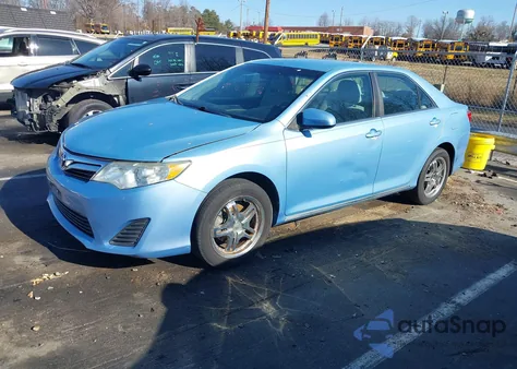 2012 Toyota Camry Le z USA, uszkodzony, nr VIN 4T1BF1FK6CU546803